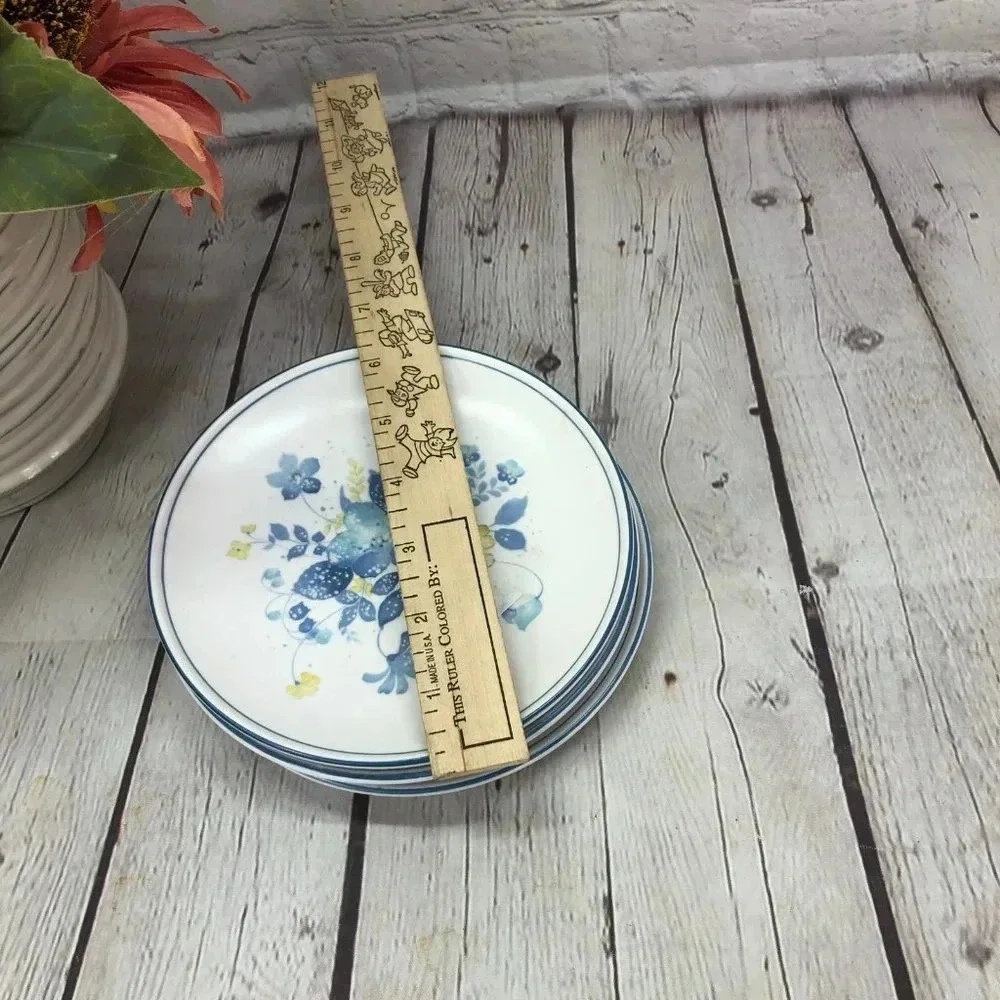 vintage noritake progression good times bread and butter plates cottagecore